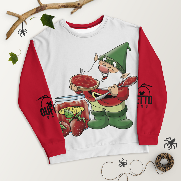 Felpa unisex Uomo/Donna MARMELLATOLO - Gufetto Brand 