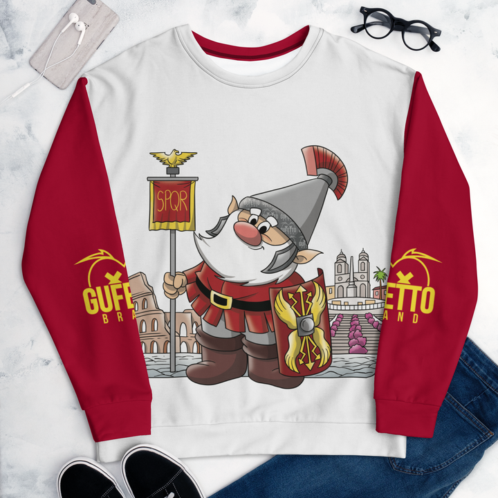 Felpa unisex Uomo/Donna ROMOLO - Gufetto Brand 