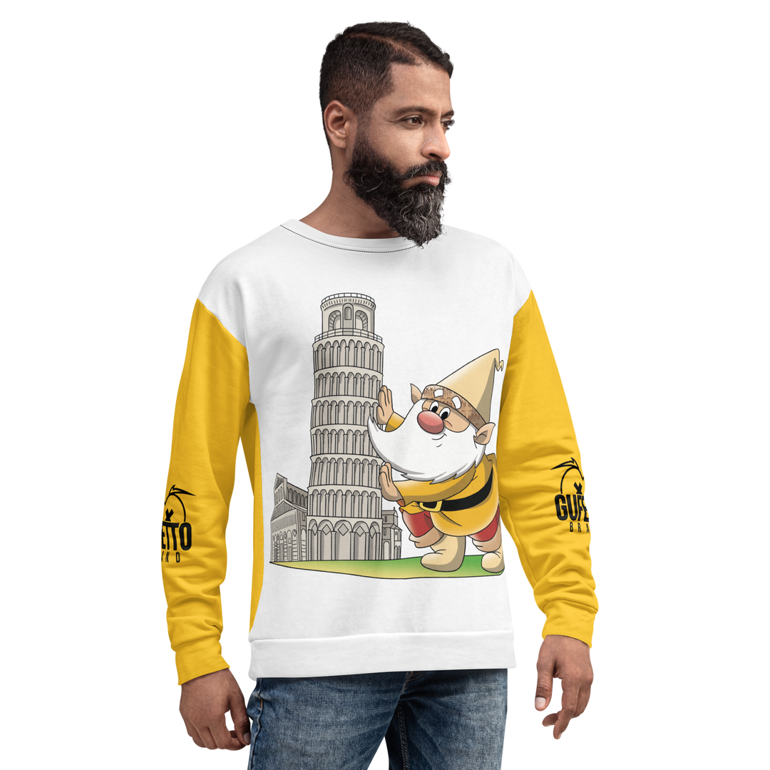 Felpa unisex Uomo/Donna PISOLO - Gufetto Brand 