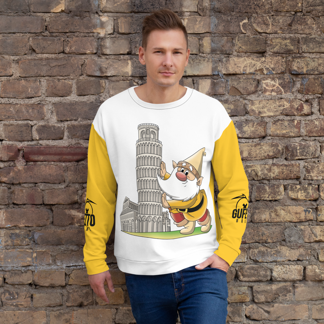 Felpa unisex Uomo/Donna PISOLO - Gufetto Brand 