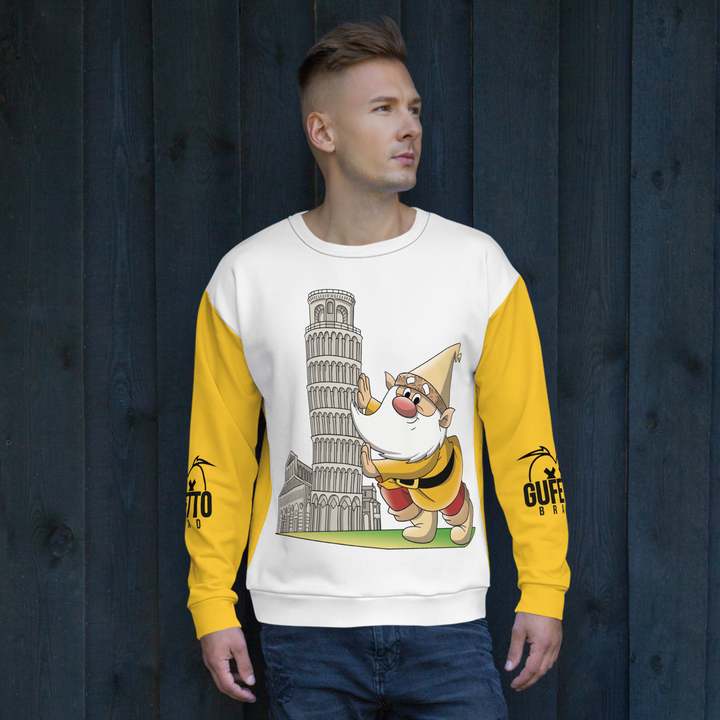 Felpa unisex Uomo/Donna PISOLO - Gufetto Brand 