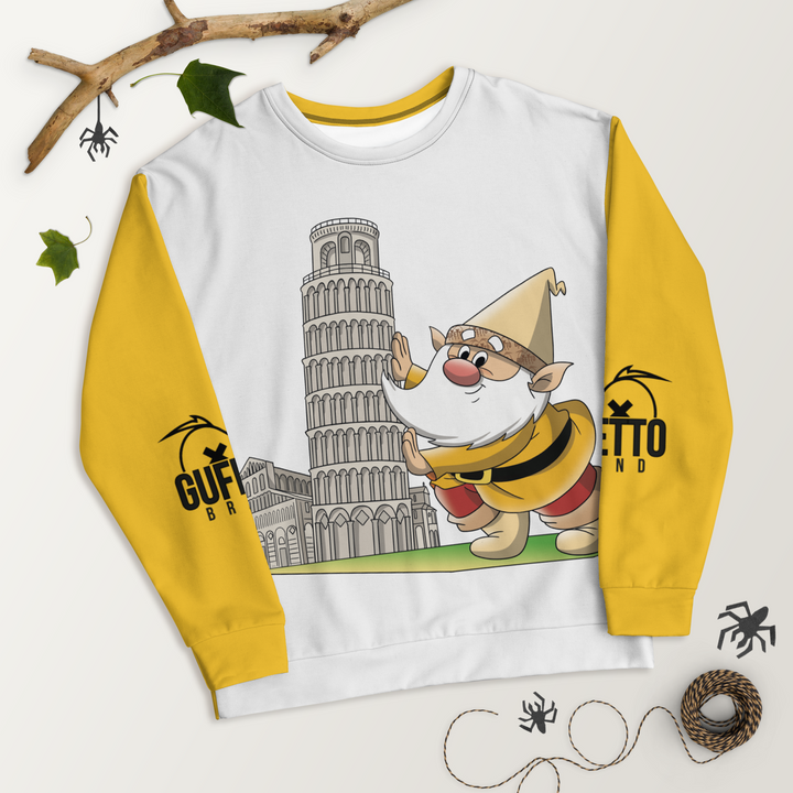 Felpa unisex Uomo/Donna PISOLO - Gufetto Brand 
