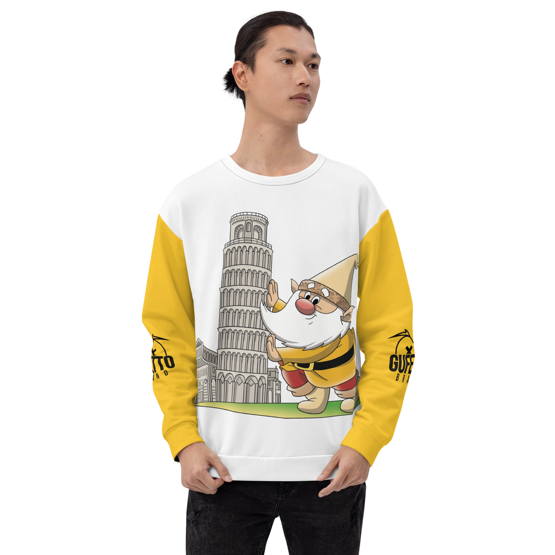 Felpa unisex Uomo/Donna PISOLO - Gufetto Brand 