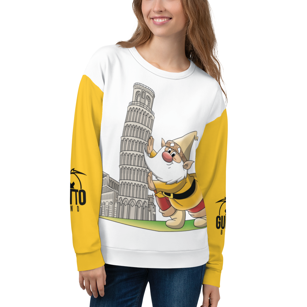 Felpa unisex Uomo/Donna PISOLO - Gufetto Brand 