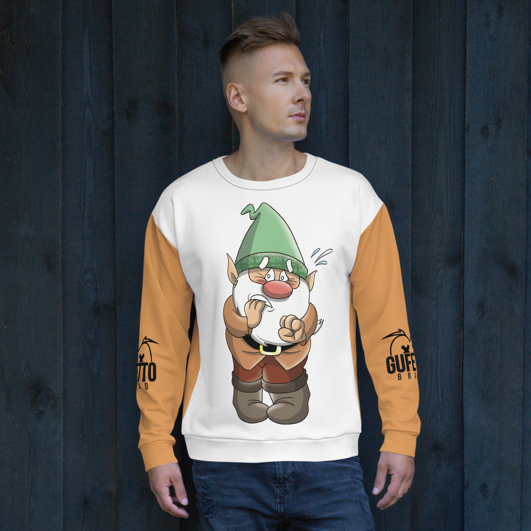 Felpa unisex Uomo/Donna ANSIOLO TWO - Gufetto Brand 