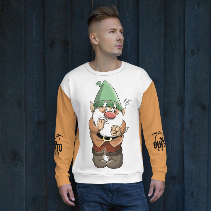 Felpa unisex Uomo/Donna ANSIOLO TWO - Gufetto Brand 