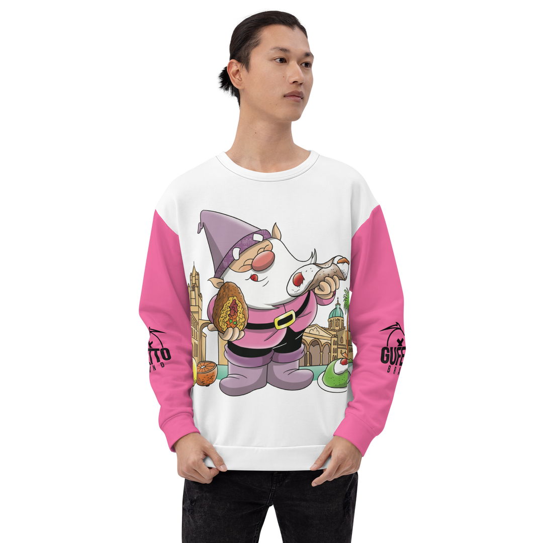 Felpa unisex Uomo/Donna PALERMOLO - Gufetto Brand 