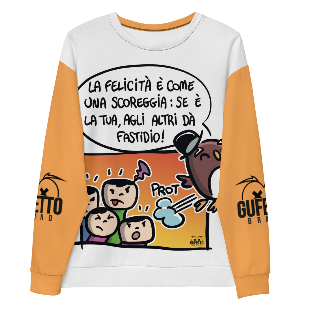 Felpa unisex Uomo/Donna SCOREGGIA - Gufetto Brand 