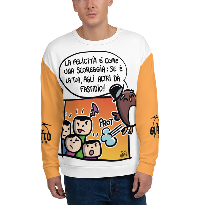 Felpa unisex Uomo/Donna SCOREGGIA - Gufetto Brand 