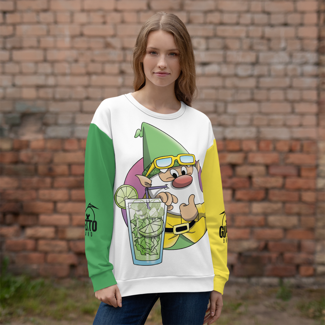 Felpa unisex Uomo/Donna MOJITOLO 2 - Gufetto Brand 