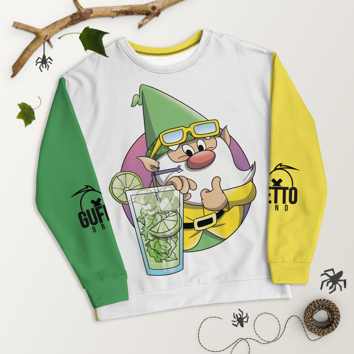 Felpa unisex Uomo/Donna MOJITOLO 2 - Gufetto Brand 