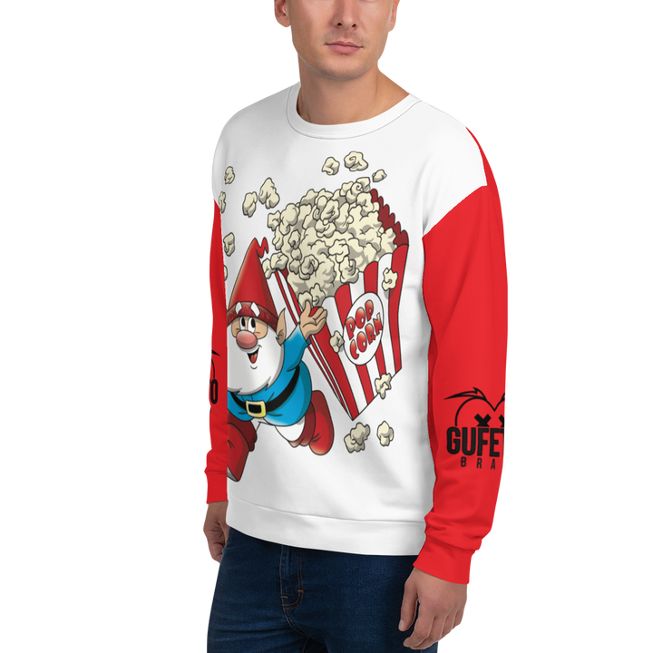 Felpa unisex Uomo/Donna POPCORNOLO - Gufetto Brand 