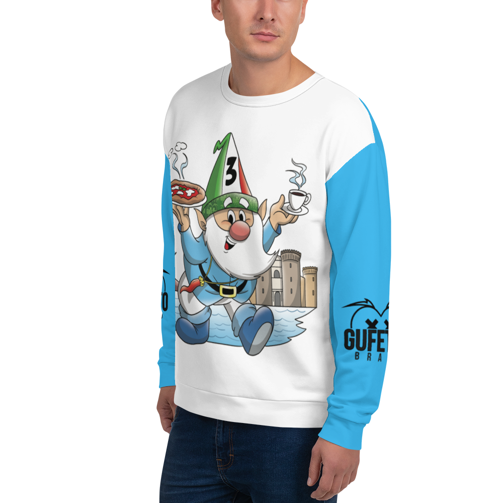 Felpa unisex Uomo/Donna NAPOLO - Gufetto Brand 