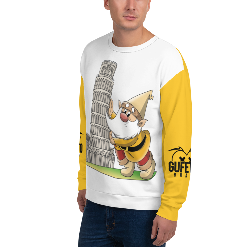 Felpa unisex Uomo/Donna PISOLO - Gufetto Brand 
