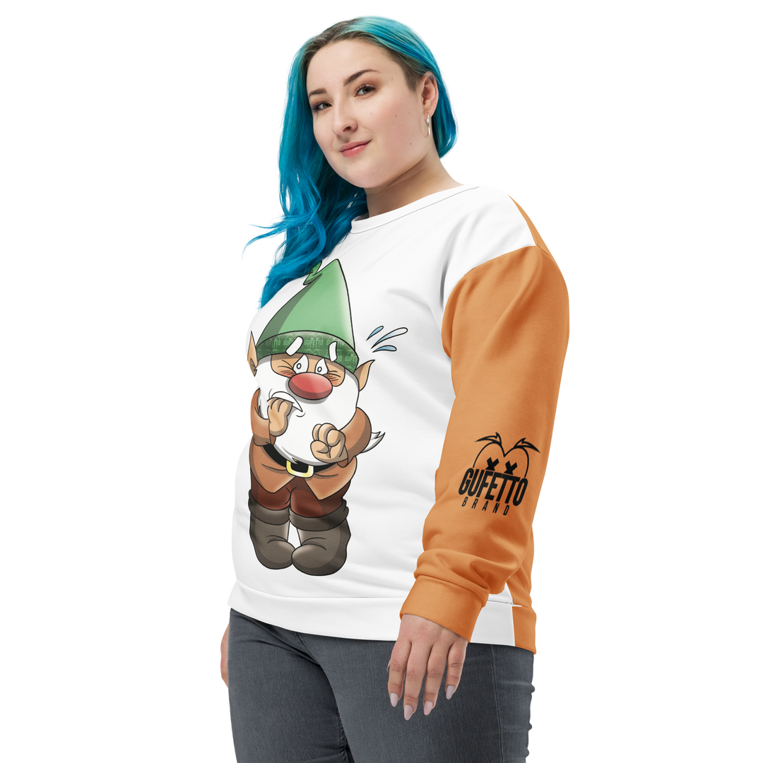 Felpa unisex Uomo/Donna ANSIOLO TWO - Gufetto Brand 