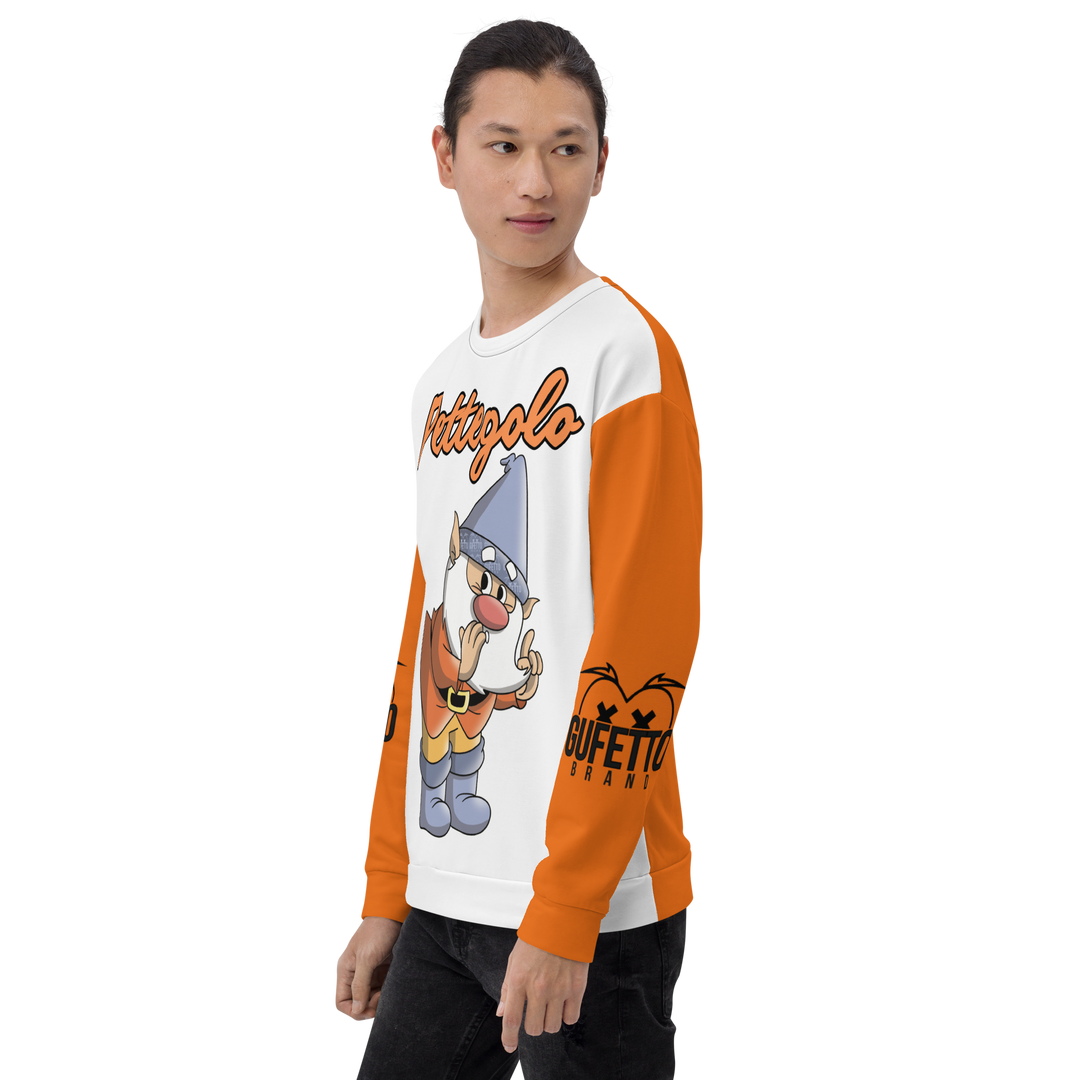 Felpa unisex Uomo/Donna PETTEGOLO - Gufetto Brand 