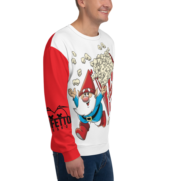 Felpa unisex Uomo/Donna POPCORNOLO - Gufetto Brand 