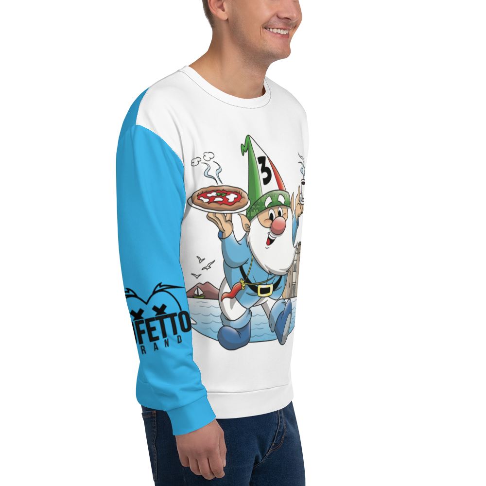 Felpa unisex Uomo/Donna NAPOLO - Gufetto Brand 