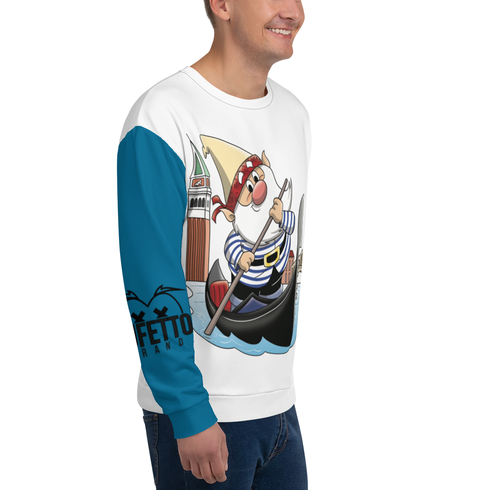 Felpa unisex Uomo/Donna VENEZIOLO - Gufetto Brand 