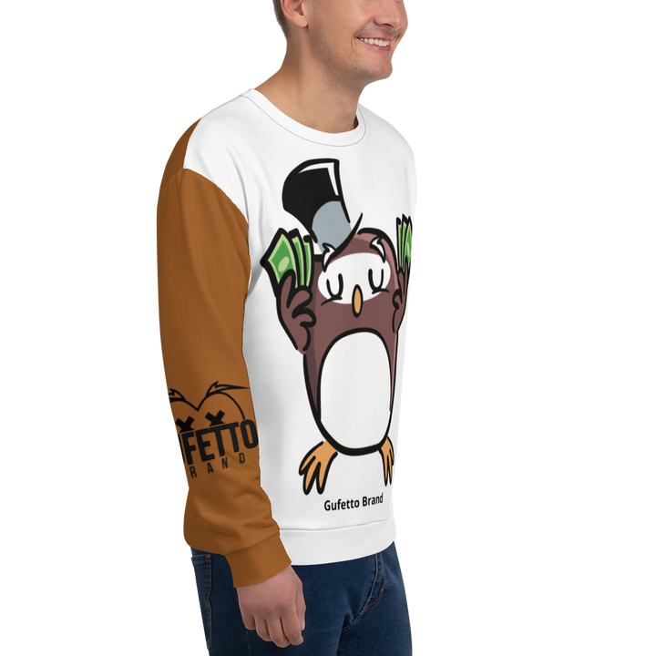 Felpa unisex Uomo/Donna GUFETTO SOLDI - Gufetto Brand 