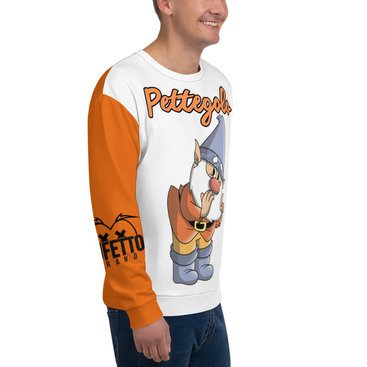 Felpa unisex Uomo/Donna PETTEGOLO - Gufetto Brand 