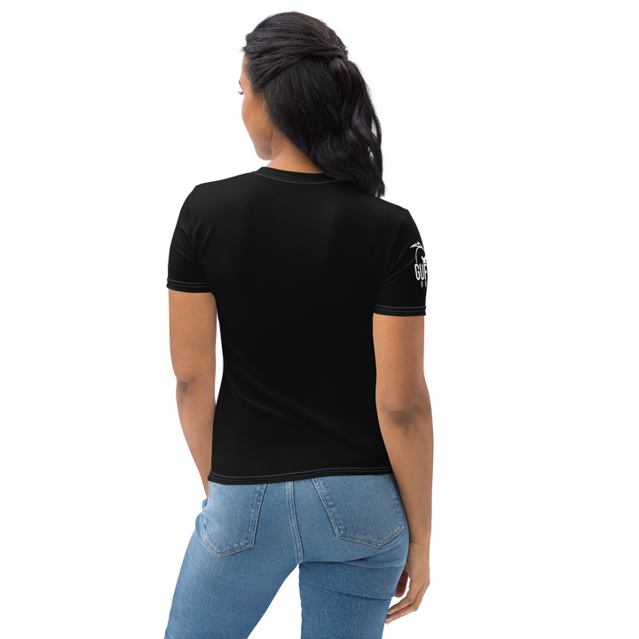 T-shirt donna DARKSKULLROSE - Gufetto Brand 