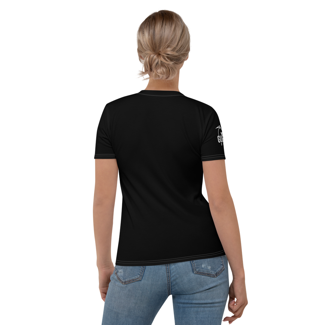 T-shirt donna DARKSKULLROSE - Gufetto Brand 