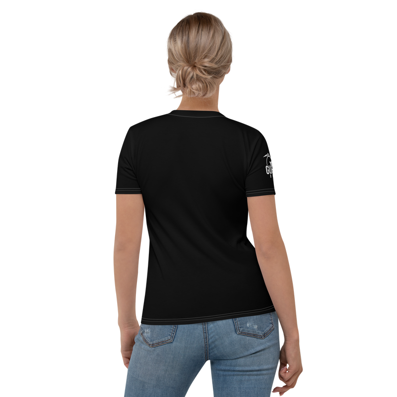 T-shirt donna DARKSKULLROSE - Gufetto Brand 