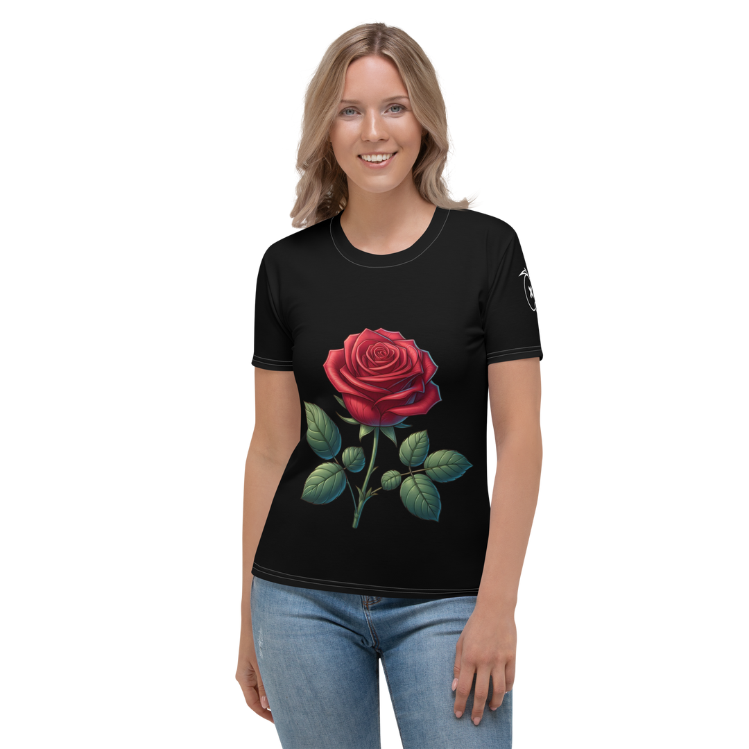 T-shirt donna ROSE 2 - Gufetto Brand 