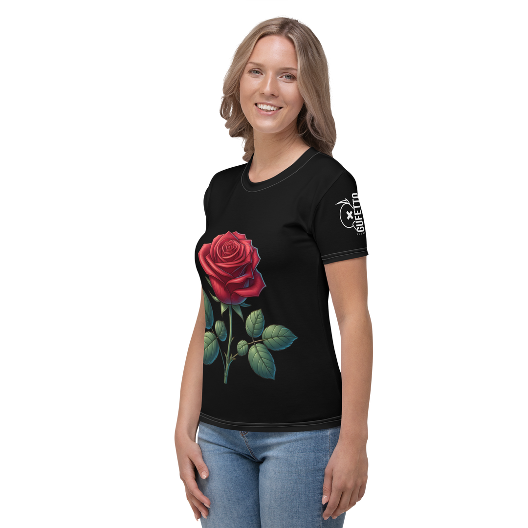 T-shirt donna ROSE 2 - Gufetto Brand 