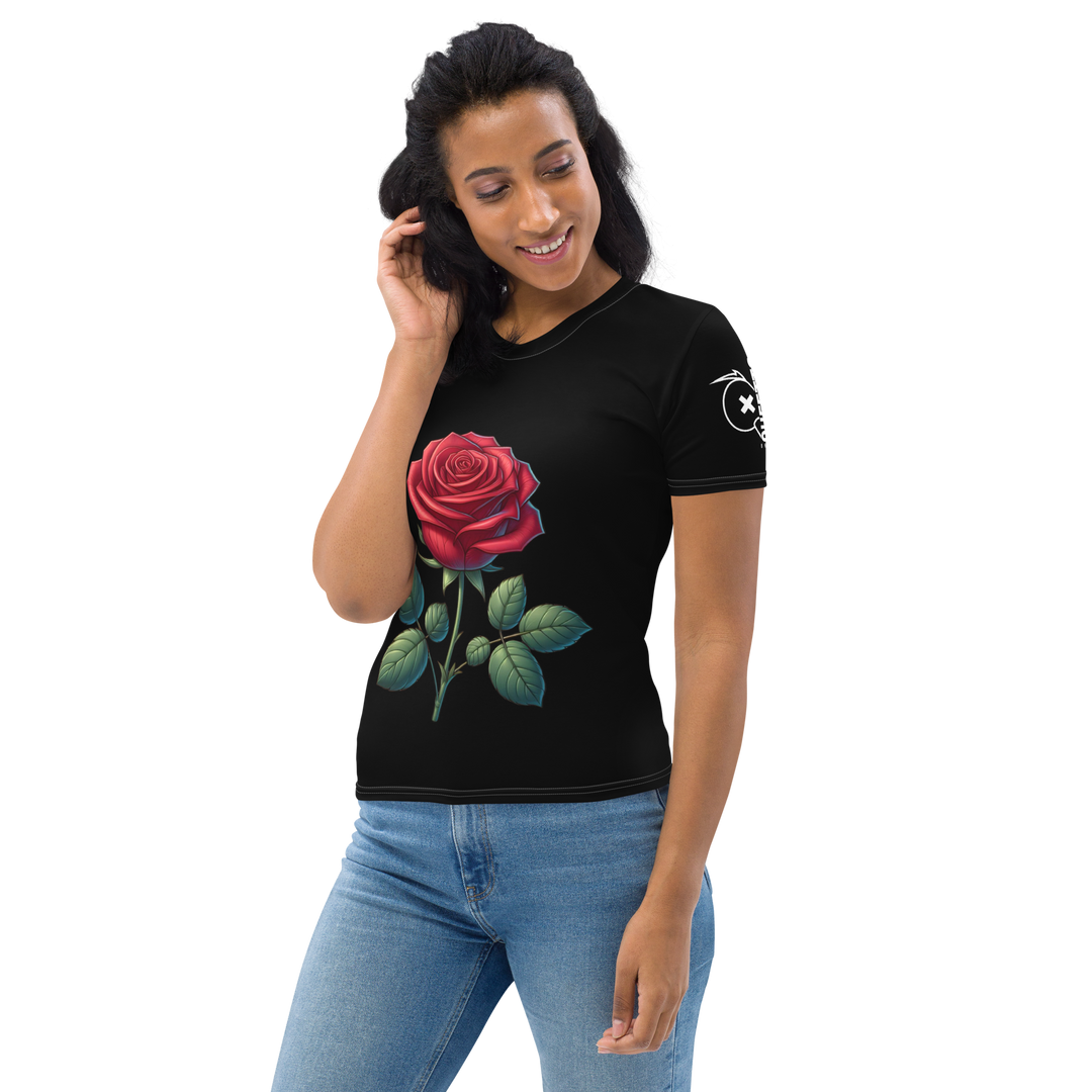 T-shirt donna ROSE 2 - Gufetto Brand 