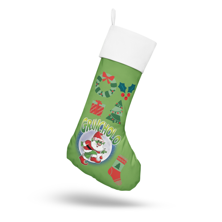 Calza di Natale GRINCHOLO - Gufetto Brand 