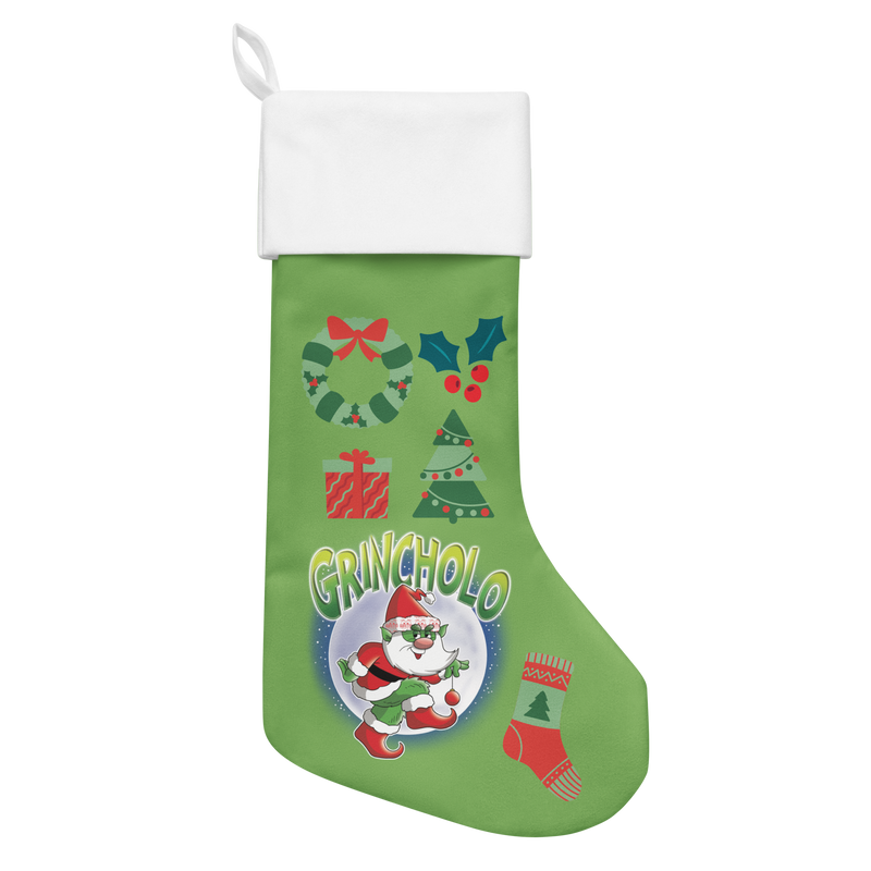 Calza di Natale GRINCHOLO - Gufetto Brand 