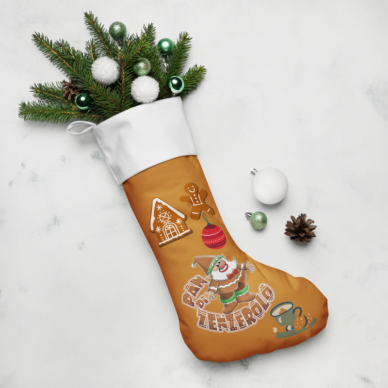 Calza di Natale PAN DI ZENZEROLO - Gufetto Brand 
