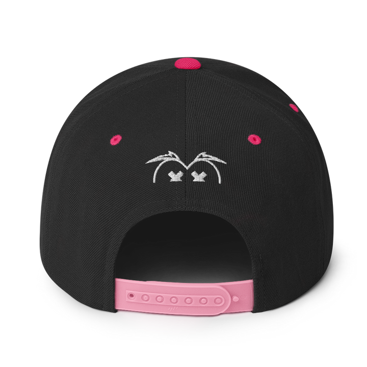 Cappellino snapback (baseball) GUFETTO 1 BIANCO OCCHI BIANCHI - Gufetto Brand 