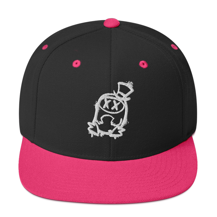 Cappellino snapback (baseball) GUFETTO 2 BIANCO OCCHI BIANCHI - Gufetto Brand 