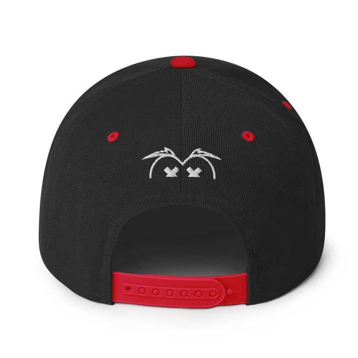 Cappellino snapback (baseball) GUFETTO 1 BIANCO OCCHI BIANCHI - Gufetto Brand 