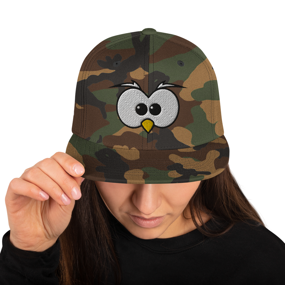 Cappellino snapback (baseball) GUFETTO OCCHI - Gufetto Brand 