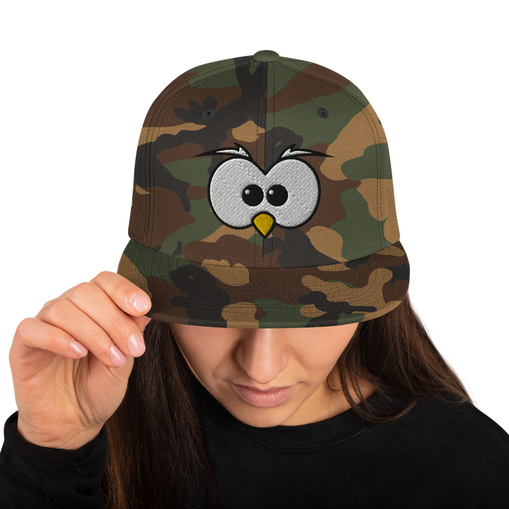Cappellino snapback (baseball) GUFETTO OCCHI - Gufetto Brand 