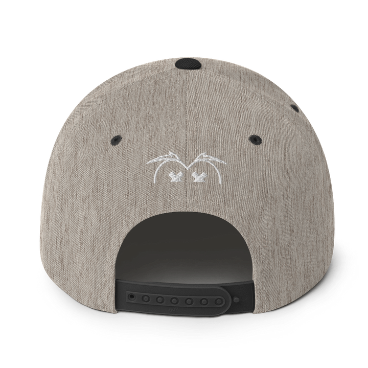 Cappellino snapback (baseball) GUFETTO 2 BIANCO OCCHI BIANCHI - Gufetto Brand 
