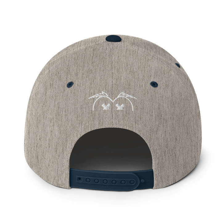 Cappellino snapback (baseball) GUFETTO 2 BIANCO OCCHI BIANCHI - Gufetto Brand 