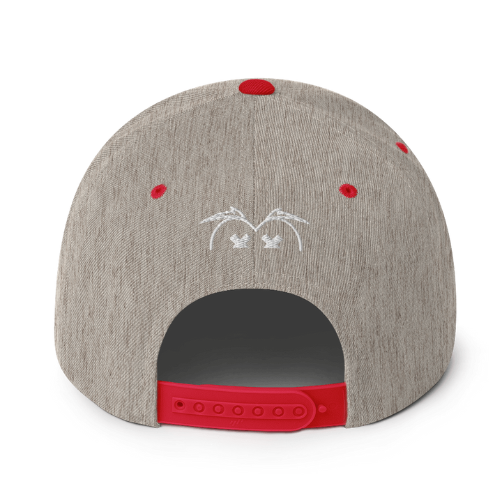 Cappellino snapback (baseball) GUFETTO 2 BIANCO OCCHI BIANCHI - Gufetto Brand 