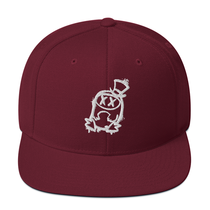 Cappellino snapback (baseball) GUFETTO 2 BIANCO OCCHI BIANCHI - Gufetto Brand 