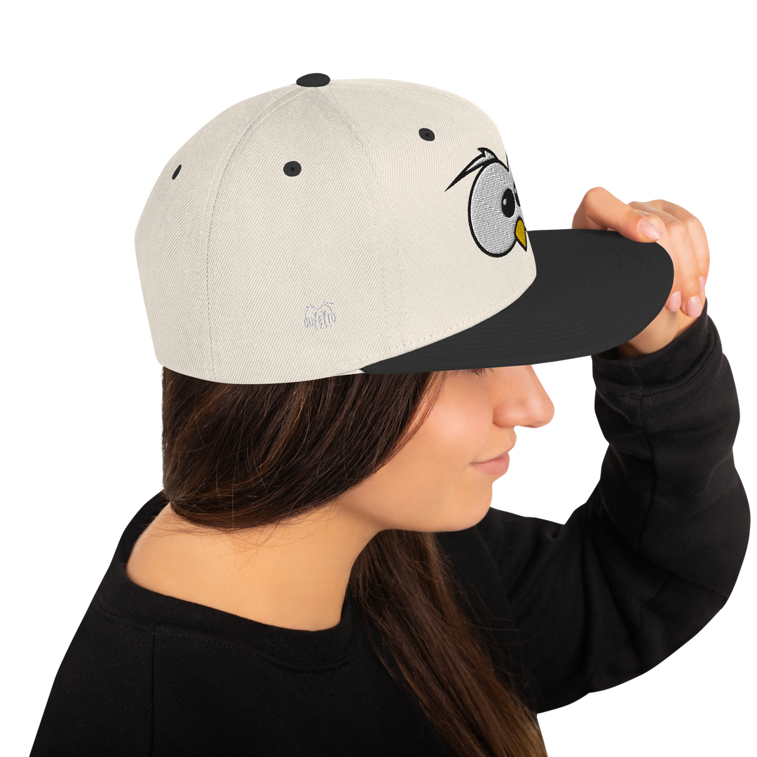 Cappellino snapback (baseball) GUFETTO OCCHI - Gufetto Brand 