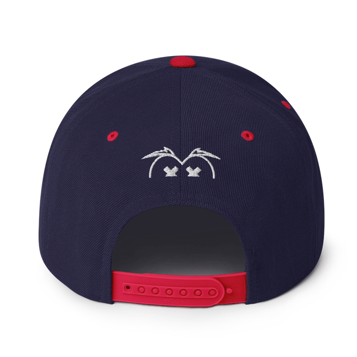 Cappellino snapback (baseball) GUFETTO 2 BIANCO OCCHI BIANCHI - Gufetto Brand 