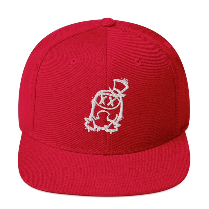 Cappellino snapback (baseball) GUFETTO 2 BIANCO OCCHI BIANCHI - Gufetto Brand 