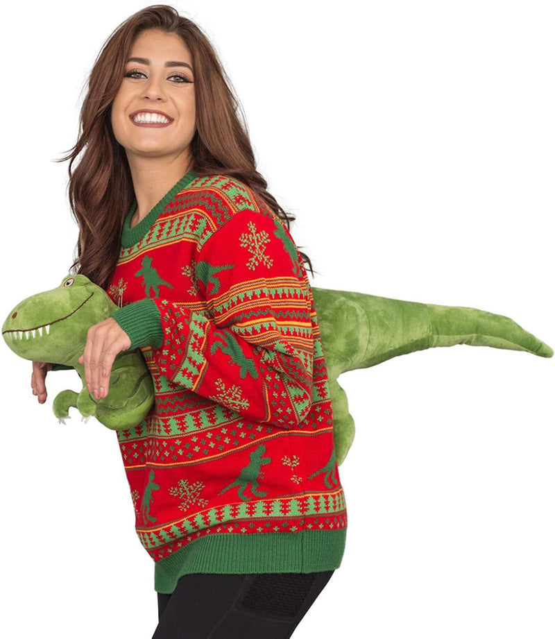 Top maglione natalizio semplice alla moda da donna - Gufetto Brand 