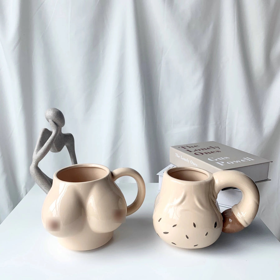 Tazza creativa carina divertente parodia - Gufetto Brand 