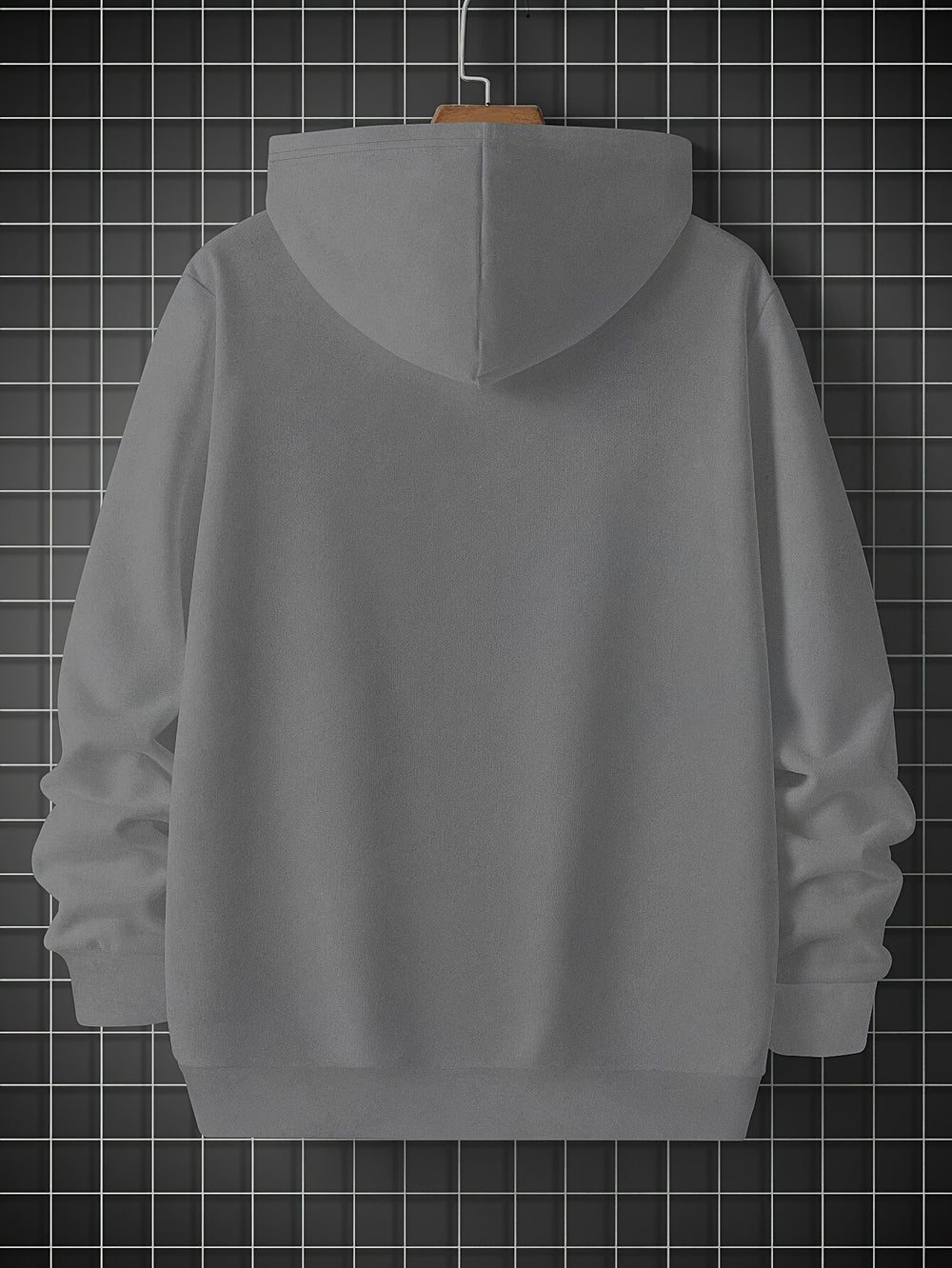 Men's fleece hoodie cracked skull print pattern Men's casual hooded sweatshirt Men's fashion sweatshirt Men's hooded sweatshirt digital printing Craftsmanship plus velvet for warmth - Gufetto Brand 