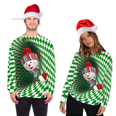 Brutto maglione natalizio Elfo di Babbo Natale - Gufetto Brand 